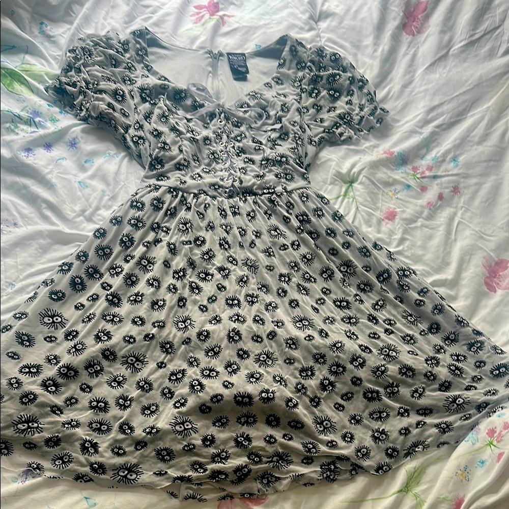 Her Universe Black and Gray My Neighbor Totoro dress